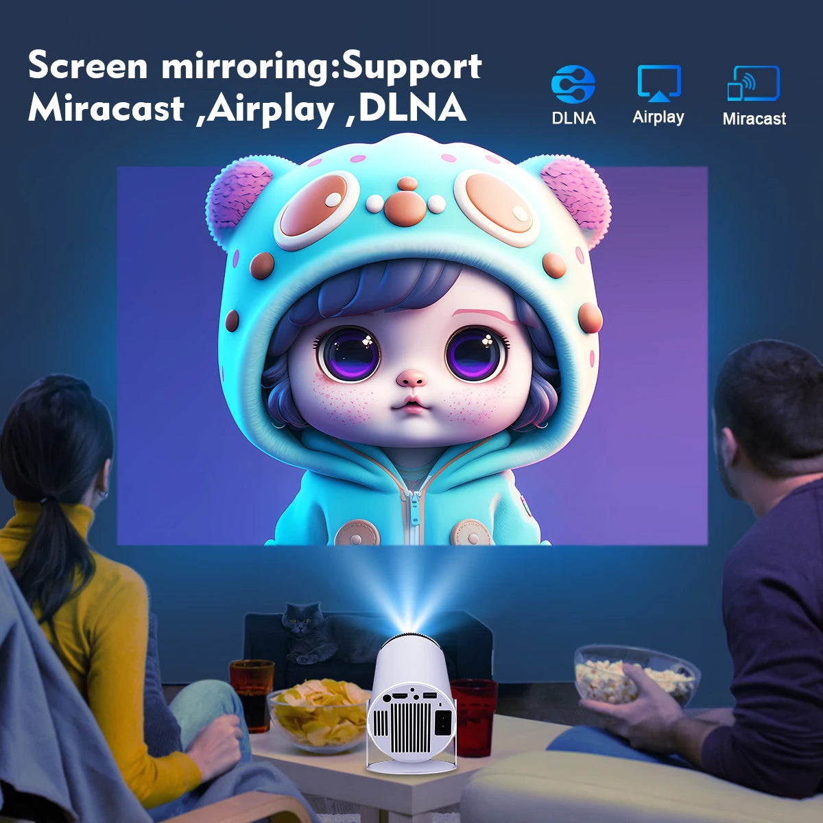 4K Mini Projector